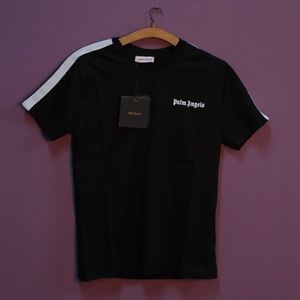 Palm Angels Shirts - Palm Angels Black Short Sleeve T-Shirt Palm Angels Shirts - Palm Angels Black Short Sleeve T-Shirt